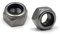 Dado di sicurezza esagonale DIN 985/ISO 10511, forma standard, in acciaio inox A2 V2A, dado autobloccante, dado in acciaio inox, dado esagonale (M10, 25 pezzi)
