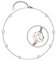 BONNYBIRD® Kleeblatt Kette Rosegold Damen Edelstahl Glücksbringer Halskette Kurz Choker Frauen Wasserfest Schmuck Goldkette Prüfung Firmung Abitur Kommunion Geschenk OP Gute Besserung Viel Glück