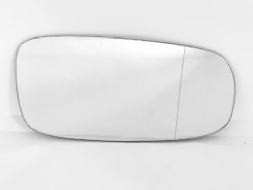 Compatible con SAAB 93 9-3 2003-2010 95 9-5 2003-2008 espejo de ala de puerta de cristal, punto ciego derecho
