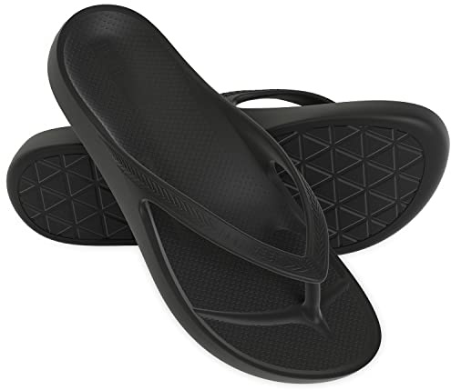 LightFeet Arch Support Flip Flops | Unisex Plantar Fasciitis Slippers |Made by Australian Podiatrist