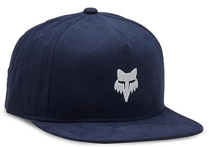 Fox Racing Herren Fox Head Snapback Hat Hut, Mitternacht/Ausflug, einfarbig (Midnight//Getaway Solids), One Size