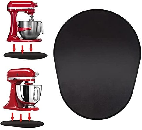 Gleitbrett für KitchenAid Küchenmaschine 4,8L/4.3L/6.9L,CLASSIC Artisan Mixer Unterlage Matte Zubehör,Schiebematte für Kitchen Aid Heavy Duty Küchenmaschinen Aufsatz Kaffeemaschine