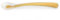 Suavinex, Cuillère en Silicone pour Bébés +4 Mois, Souple, Bout Arrondi, Manche Long et Ergonomique, Idéal Gencives Sensibles, Compatible Lave-vaisselle, Mustard