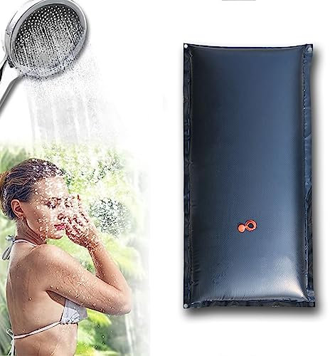 CARXB Solar-Duschtasche, Outdoor-Gartendusche, große Kapazität, Solarheizung, Solar-Dusch-Caddy, 120/150/190 l(Size:120cm)