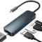 cvavot adattatore USB C, 5 in 1 hub USB C a 4K HDMI multiporta adattatore con Prese Multiple USB 3.0, 100 W PD adattatore di ricarica per MacBook Pro Air Dell Laptop e altri dispositivi di tipo C Gray