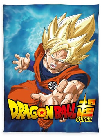 Herding Wellsoft-Flauschdecke Dragonball Super, 150 x 200 cm, Polyester