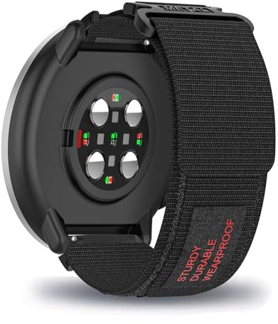 Armband für Polar Grit X/Grit X Pro, Armbänder Nylon Weave Armband Verstellbares Sports Weiches Atmungsaktiv Ersatzarmband Kompatibel mit Polar Grit X/Grit X Pro Uhrenarmbänder (A)