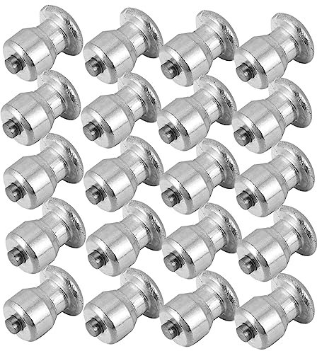 JECOMPRIS 50 Stück Auto Reifen Schraubbolzen Antirutsch Winterspikes Aus Langlebigem Material Für Pkw Suv Hohe Härte Einfache Montage Gegen Schnee Und Eis