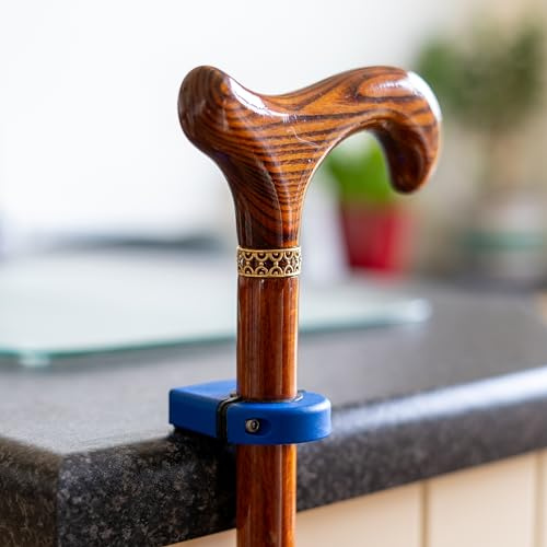 Magnetischer Gehstock/Gehstock/Krückenhalter STIC™ Pragnetics, verhindert Stürze (Blau)