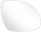 Mingke Heated Wing Mirror Glass Replacement for VW Tiguan 2007-2016 Skoda Yeti 2009-2017 Sharan 2010-2022 Seat Alhambra 2010-2020 Right Door Side Mirror with Backing Plate