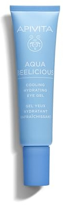 Apivita Aqua Beelicious Eye cream 15ml - Hydrating & Cooling eye gel with Honey, Flowers & Jasmine - Reduces eye bags, Dark circles & Signs of Fatigue - Fragrance Free