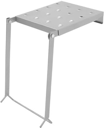 OSALADI Work Platform Step Ladder Small Folding Platform Ladder Organising Paint Holder