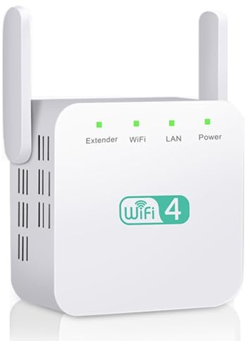 2026 New WiFi Extender/Repeater,Covers Up to 4500 Sq.ft and 60 Devices, Internet Booster - with Ethernet Port, Quick Setup, Home Wireless Signal Booster