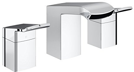 Bristan DSC 3HBAS C Descent 3 Hole Basin Mixer, Chrome