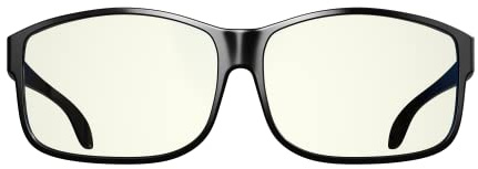 Swanwick Fitover Day Swannies - Premium Blue Light Blocking Glasses - Semi-Clear Lens to Block Harmful Blue Light from Gaming PC, Laptop and Smartphone Glare - Digital Eye Strain Protection