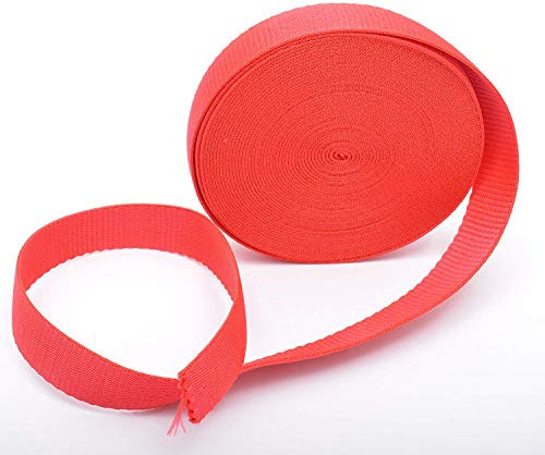 Trimz PP Web-25-Blk-5m Gurtband, Polypropylen, Schwarz, 25mm x 5m