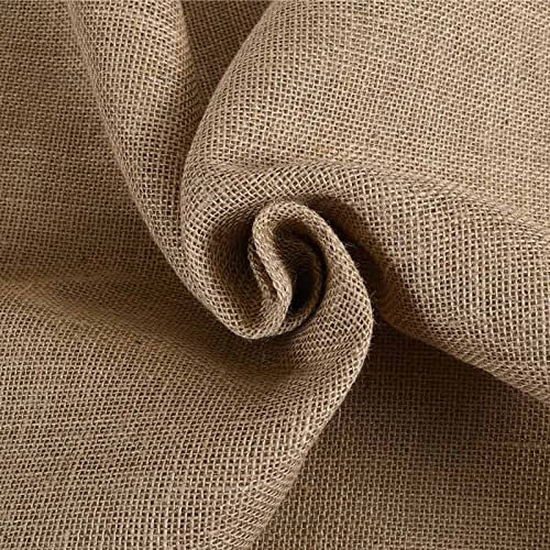 Toile de jute 255g/m² Largeur 190cm - Vendue au mètre Naturel
