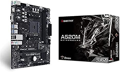 Placa Base Biostar A520MH (AM4) Micro ATX
