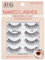 Ardell Multipack Naked Lash 422 Lot de 4 paires de faux cils volume et longueur subtils adaptés aux végétaliens