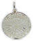 Dartscheiben-Anhänger aus Sterlingsilber .925 x 1 Dartscheiben-Anhänger – SFP