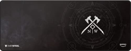 Oversteel - AETERNUM PC Gaming Mauspad, Größe XL (900x350x4 mm), New World Edition