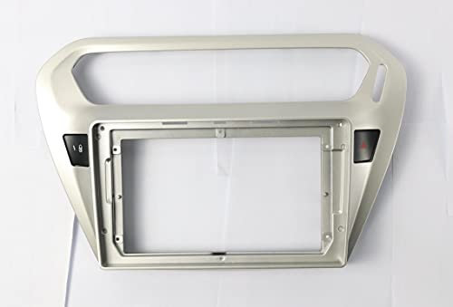 JOYX Peugeot 301 (2014-2018) Double Din Car Radio Frame Passt für Autoradio Mit Canbus & Power Cable