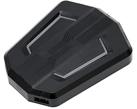 Septpenta Convertisseur Clavier Souris pour PS4/Switch/PS3/Xbox One, Adaptateur Clavier et Souris, Pas de Retard Plug and Play, Connexion USB, Compatibilité avec Toutes Les Consoles Populaires