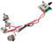 GROCKSTR Pots For Strat Guitar PreWired 1 Volume 2 Tone Control 5 Switch 3-500K Pot