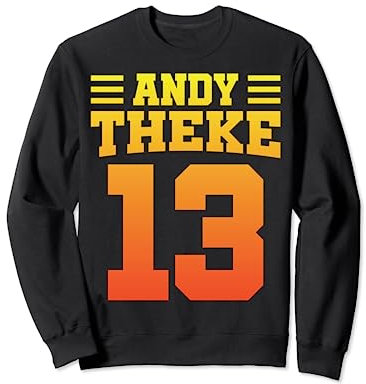 An die Bier Theke Andy Theke Party Outfit Geschenke für Mann Sweatshirt