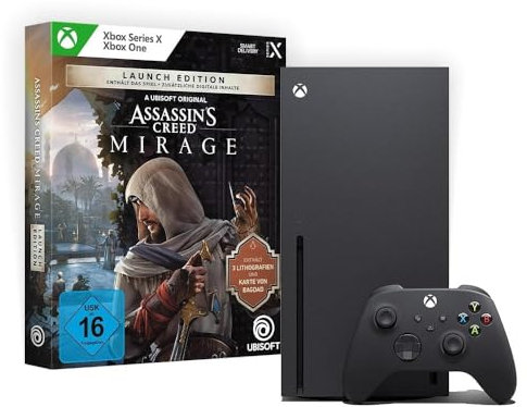 Xbox Series X + Assassins Creed Mirage Launch Edition Bundle