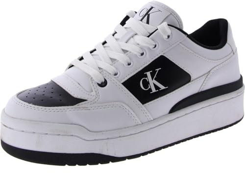 Calvin Klein Damen Alondra Sneaker, Schwarz 004, 37.5 EU