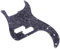 ibasenice 13löcher Standard Pb Pickguard Bass Scratch Plate Schwarz Schützt Ihre Gitarre Vor Kratzern Und Verleiht Ihr Ein Elegantes Design