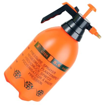 Kexpery 3L Druck-Gartensprüher, verstellbare Düse, tragbare handbetriebene Drucksprühflasche, Wassernebel-Sprühflasche, Rasen- und Gartenpflege/Bewässerungsspray, Unkrautvernichter/chemische