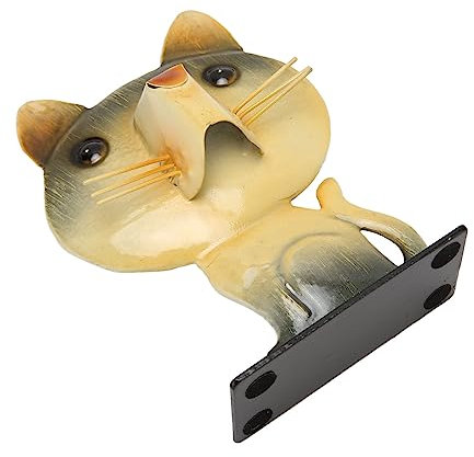 Lybunair Innovativer, handgefertigter Cartoon-Katzen-Brillenständer, niedlicher Brillenständer für den Schreibtisch im Home-Office