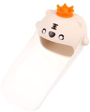 KOMBIUDA Wasserhahnverlängerung Für Junge Mädchen Süße Plastik-verlängerung Badezimmer-waschbecken-griff Niedliche Tiger-design Handwaschhilfe Für Kleinkinder Spritzschutz Einfach