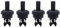 2 clips for colgar la bandeja del maletero trasero, for Renault Megane 3, Mk3, 7705099001, 2008-2014(4pcs)