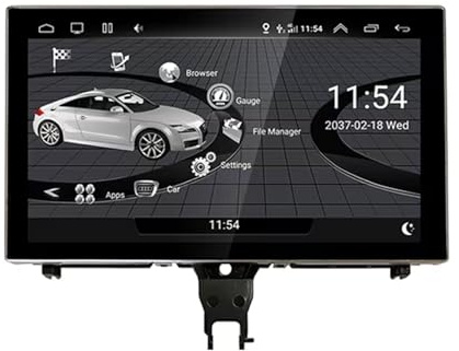 BCBSYCJP Autoradios Auf EIN Android 14-Navi-Display für Audi A6 C7 A7 2012-2018 Navi Carplay Auto 9 Zoll Doppel Din Auto Radio Touch Display mit DSP FM RDS DAB Bluetooth,P4 4G+WiFi 8Core 2G+32G