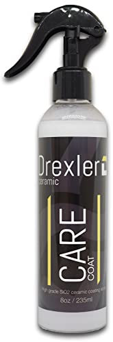 Drexler Ceramic Care Coat 235ml – Spray Céramique Hydrophobe pour Auto, Protection Jantes, Vitres et Peinture, Entretien Reload Professionnel Cire Voiture Nano Ceramic Coating
