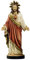 PABEN Statue Heiliges Herz von Jesus aus Kunstharz, 13 cm