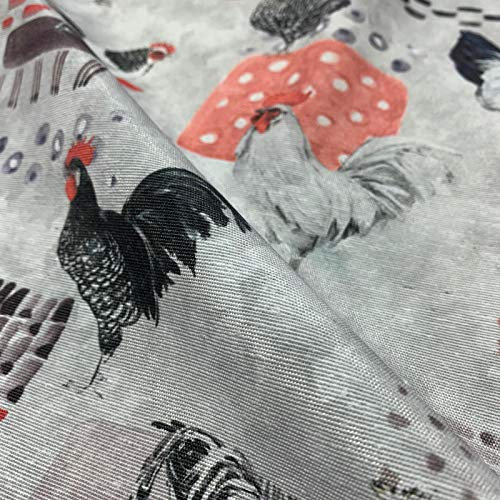 Stoff mit Afrika-Design, digitaler Baumwollanteil, für Vorhänge, Polstermöbel, 140 cm breit, Meterware (Hahn)