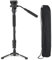 BigKing Camera Monopod,288 Camera Monopod Fluid Pan Head Stand Unipod Base Photography Tripod for Canon Nikon DSLR