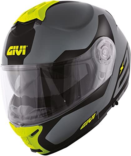 GIVI X.21 Challenger Spirit Casco (Gray Matt,L (60))