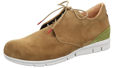 Think! Herren King, chromfrei gegerbte nachhaltige Wechselfußbett Schnürhalbschuhe, 3000 ELCH/Kombi, 45 EU