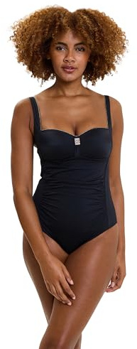 Sans Complexe Femme Speekaboo Shape Maillot de bain 1 Pièce sans Armatures, Noir, 100D EU