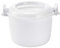 ANTIOCH Olla Arrocera para Microondas Recipiente Pequeño Multifunción para Almuerzo Olla para Microondas Utensilios de Cocina para Horno Microondas 17,5X21X14 Cm
