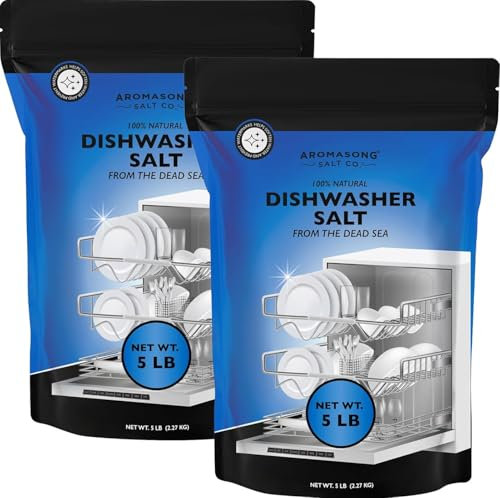 Grehge Ascher Salz 4,5 kg - 100% natürliches Wasserenthärtungsmittel für sauberes Geschirr & Waschmaschinen-Reaktivierung