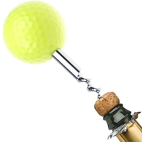 Pomurom Décapsuleur en balle golf, décapsuleur en balle golf, décapsuleur en acier inoxydable 420, facile à utiliser