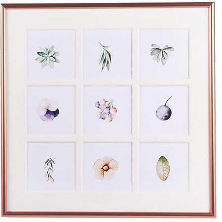 ifundom 1 Stück 9 Jiugongge-fotorahmen Büro-fotorahmen Fotorahmen Zum Aufhängen An Der Wand Fotohalter Fürs Büro Fotohalter Für Zuhause Galerie Haushalt Aluminiumlegierung Fotos Entwickeln