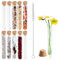 Reagenzglas,10Stück Reagenzglas mit Korken,Reagenzgläser Kunststoff Transparent,Reagenzglas Kunststoff,Reagenzgläser für Blumen,Reagenzglas Vase,Reagenzröhrchen Plastik,für Blumen,Liquids,Spices,DIY