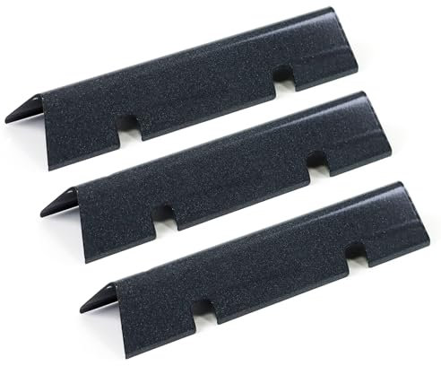 38,9 cm 7635 Flavorizer Bars pour Weber Spirit I & II 200 Series ,Spirit E210 S210 E220 S220 (avec contrôle Frontal) Grills , Remplacement de la Plaque chauffante en Porcelaine émaillée, Paquet de 3